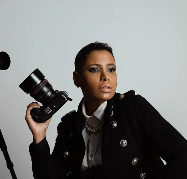 Alma García, Fotografía profesional, equipo de Lady Web